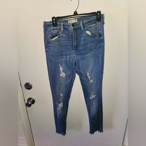 Mudd High Rise Ankle Jeggings